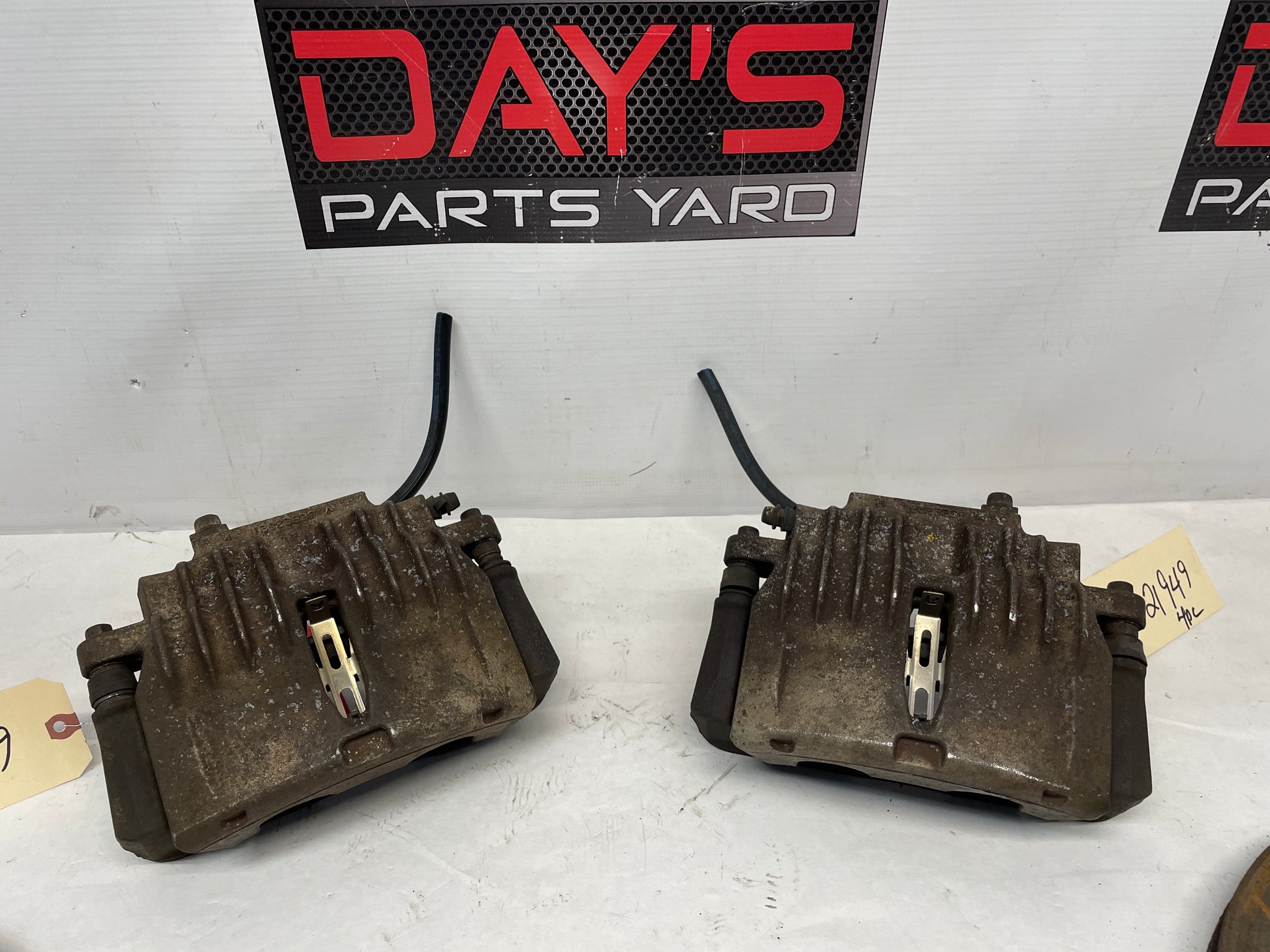 1999 Chevy Camaro Z28 RH & LH Front Brake Calipers & Rotors OEM - Day's Parts Yard
