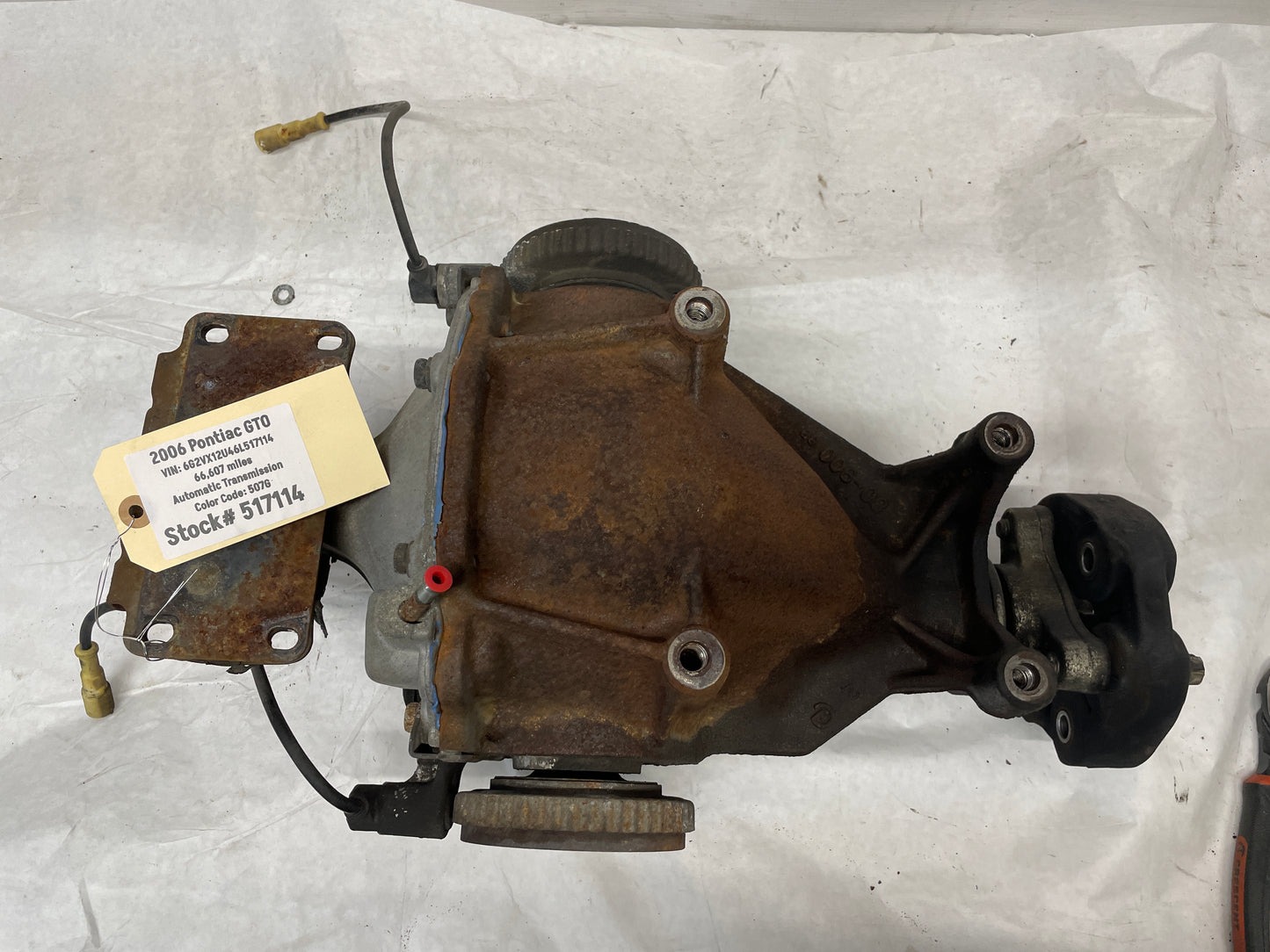 2006 Pontiac GTO Rear End Rearend Carrier Axle Differential 3.46 LSD OEM