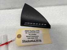2005 Pontiac GTO RH Passenger Defrost Trim Door Vent Triangle OEM - Day's Parts Yard