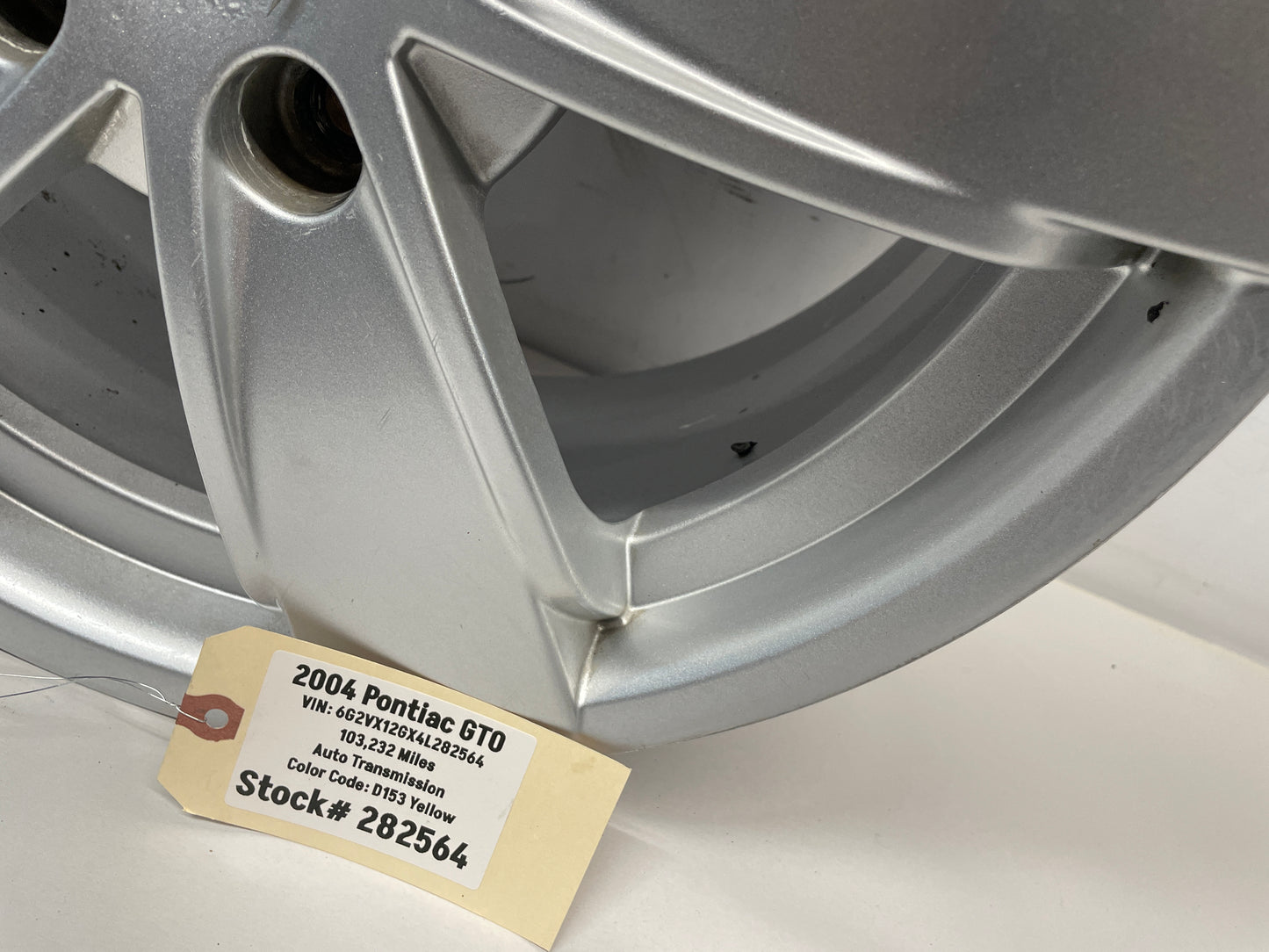 2004 Pontiac GTO Factory OEM Wheel 17X8 - Day's Parts Yard