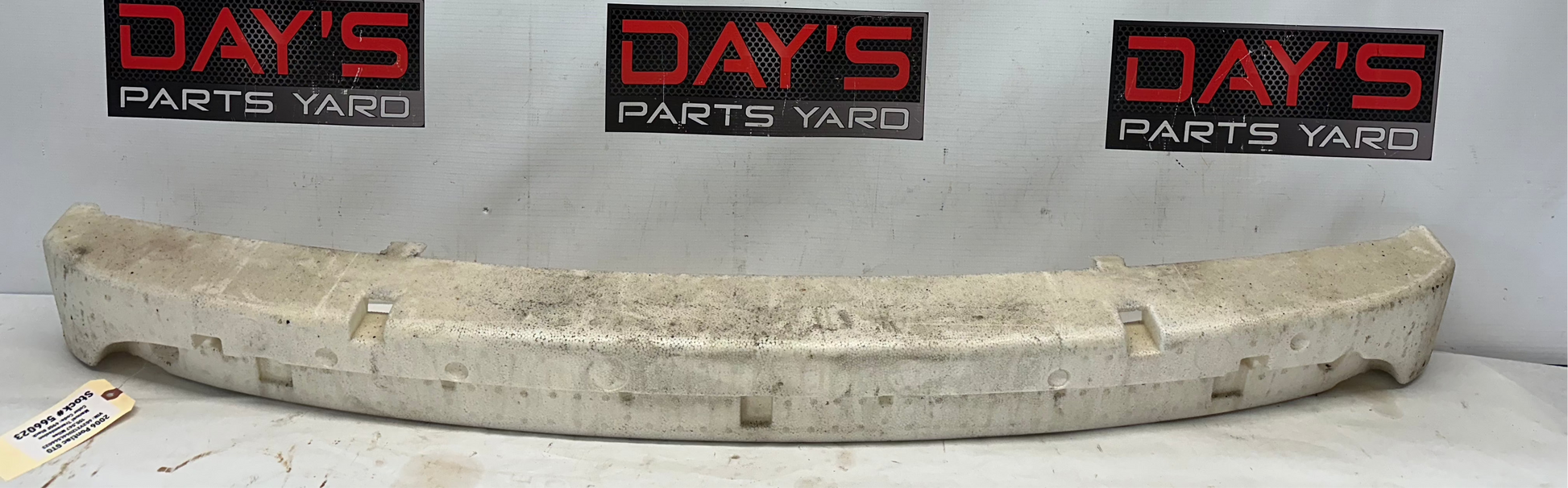 2006 Pontiac GTO Rear Bumper Impact Absorber Foam OEM - Day's Parts Yard