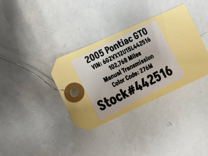 2005 Pontiac GTO ABS Anti Lock Brake Control Module Valve OEM - Day's Parts Yard