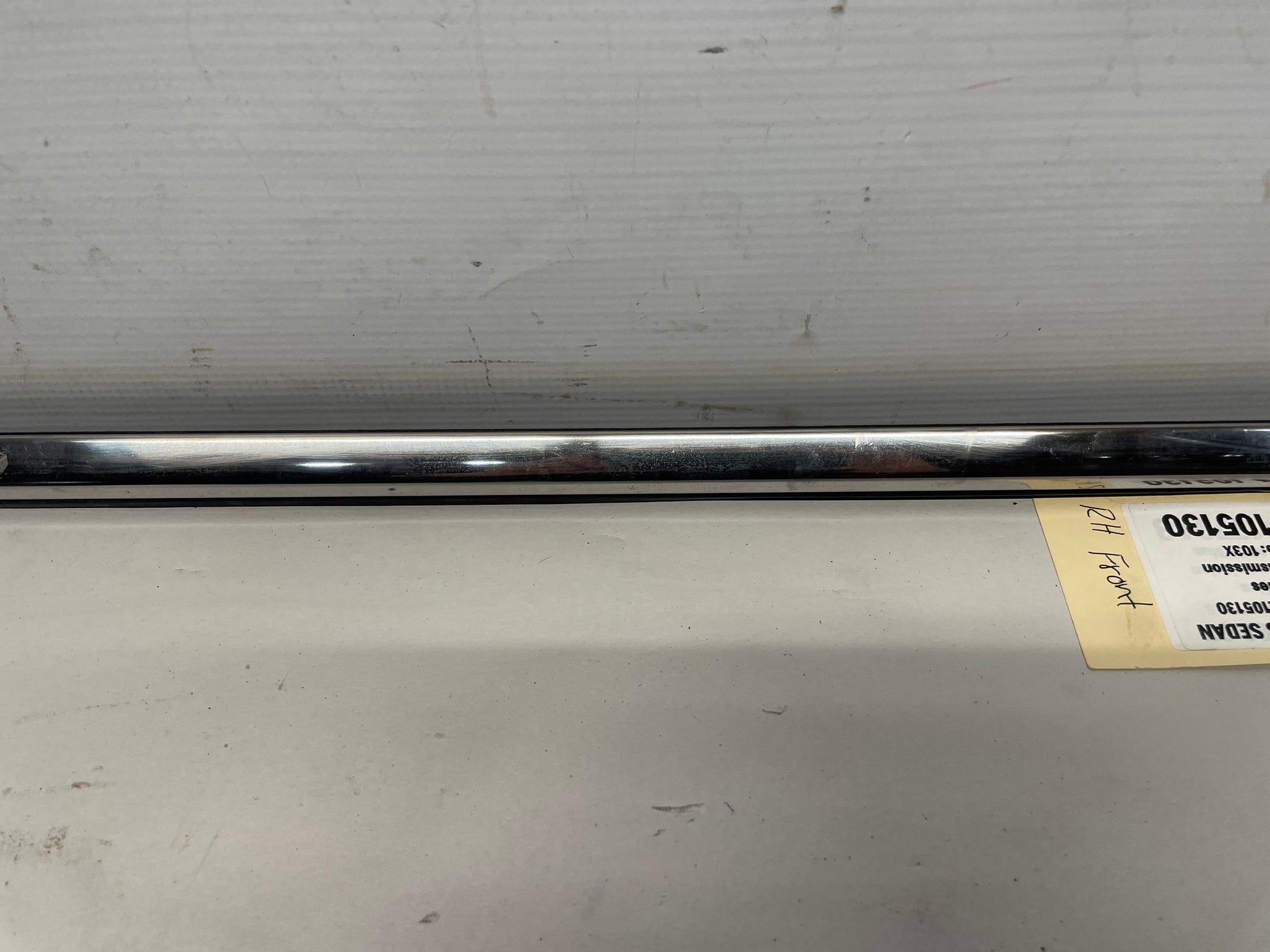 2015 Chevy SS Sedan Front RH Passenger Door Window Belt Molding OEM - Day's Parts Yard