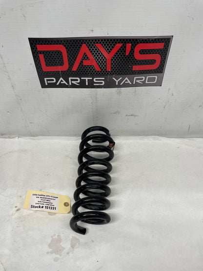 2016 Cadillac ATS-V Coupe LH Driver Rear Coil Spring OEM - Day's Parts Yard