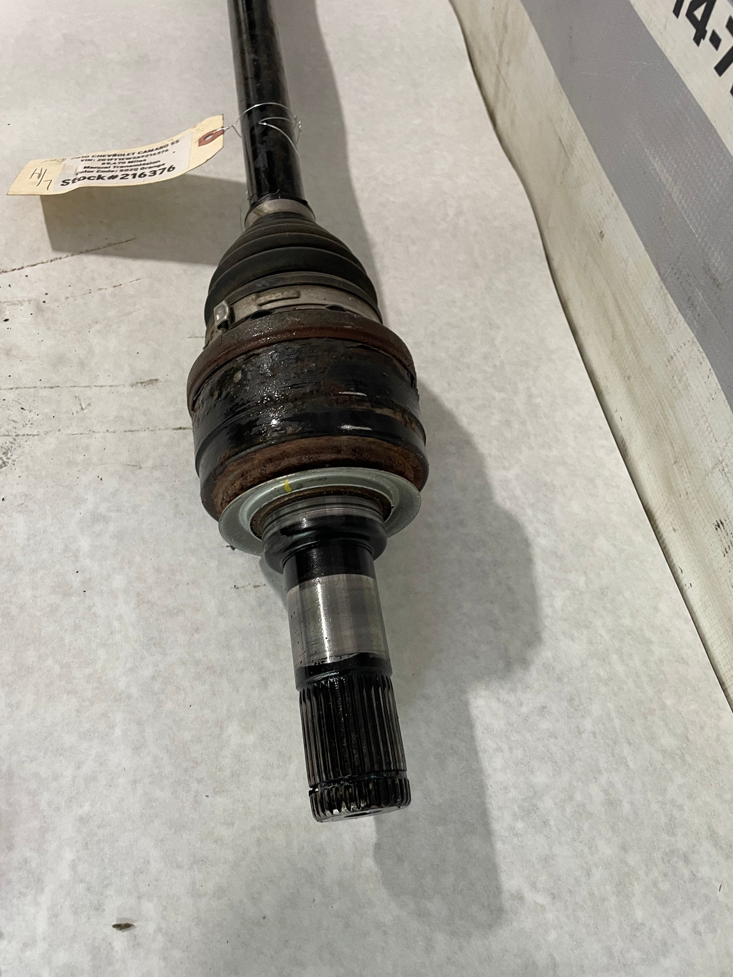 2010 Chevy Camaro SS LH Driver CV Axle Half Shaft OEM - Day's Parts Yard
