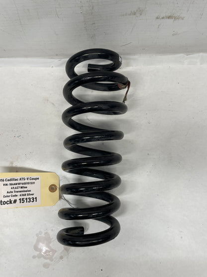 2016 Cadillac ATS-V Coupe LH Driver Rear Coil Spring OEM - Day's Parts Yard