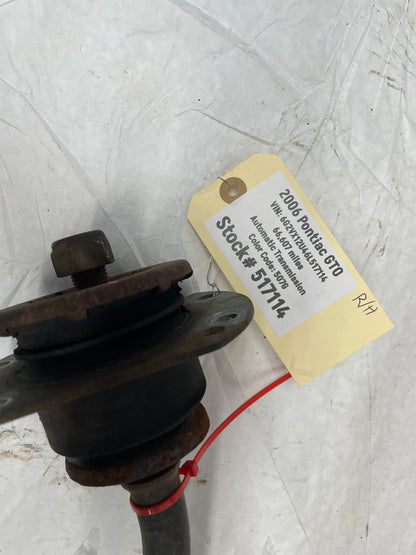 2006 Pontiac GTO RH Passenger Front Suspension Lower Control Arm Radius Rod OEM