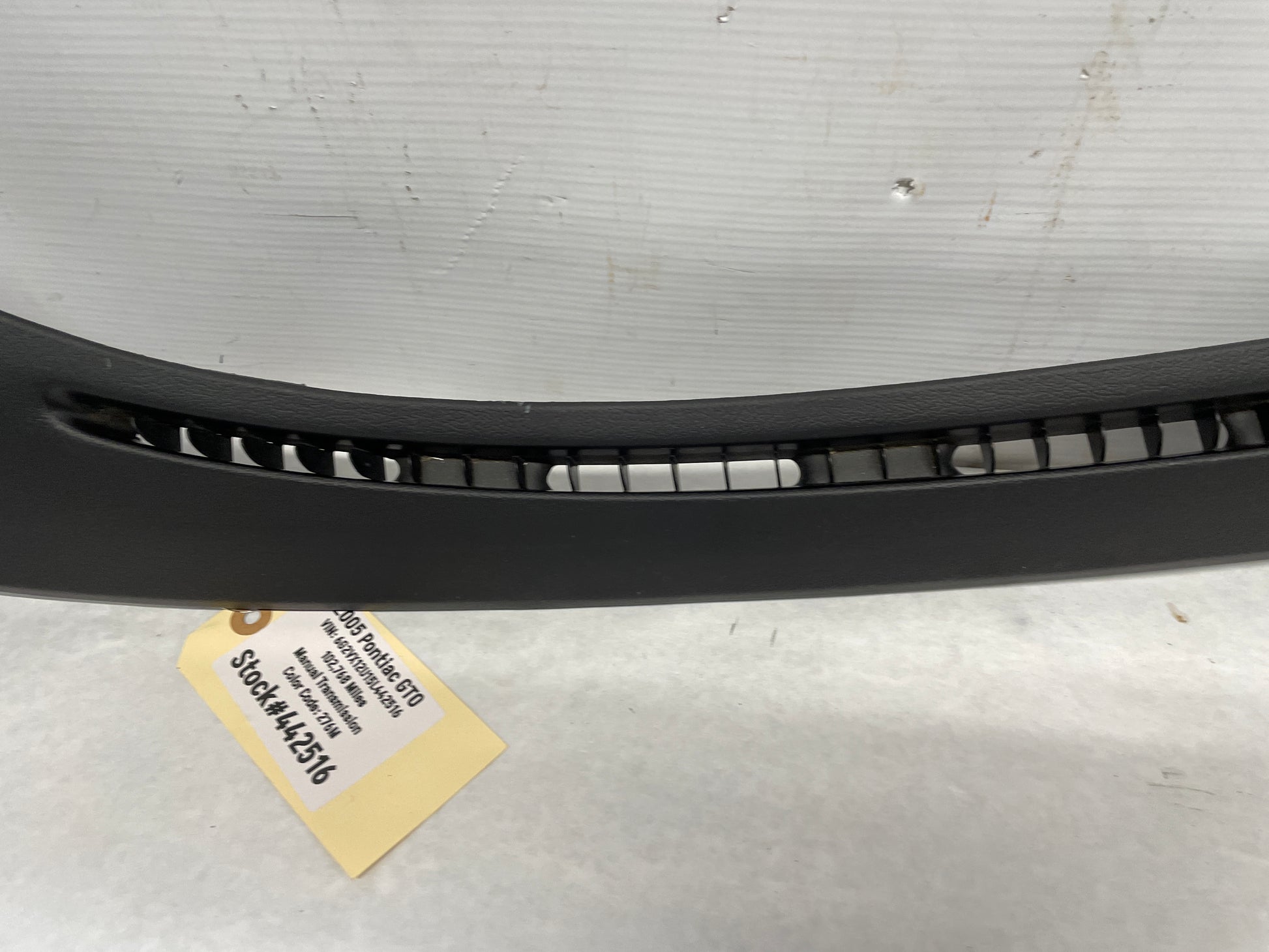 2005 Pontiac GTO Windshield Dash Cowl Defrost Panels Vent Trim Pair OEM - Day's Parts Yard