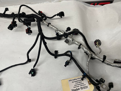 2016 Cadillac ATS-V Coupe Engine Motor Auto Transmission Wire Wiring Harness OEM - Day's Parts Yard