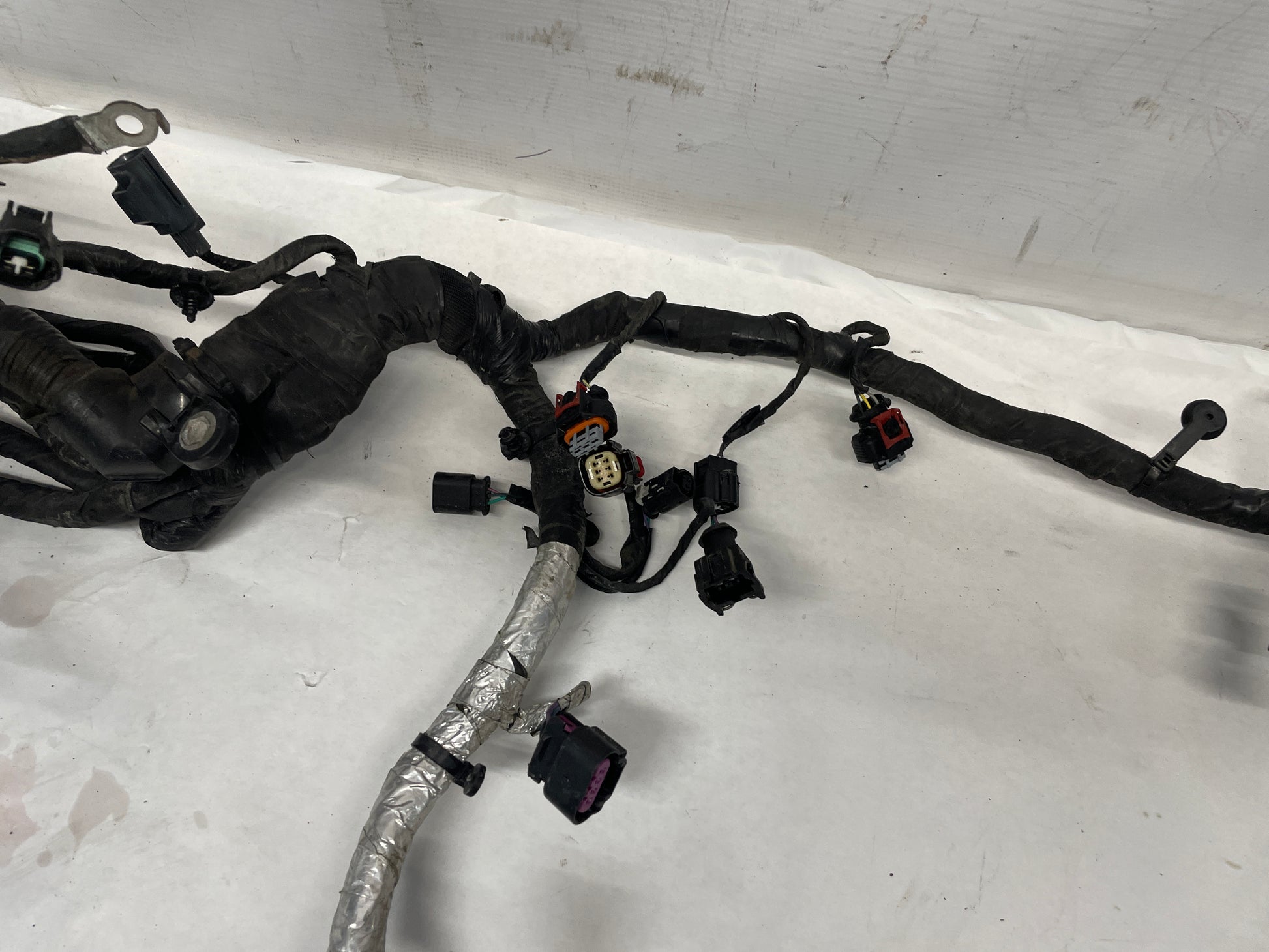 2016 Cadillac ATS-V Coupe Engine Motor Auto Transmission Wire Wiring Harness OEM - Day's Parts Yard