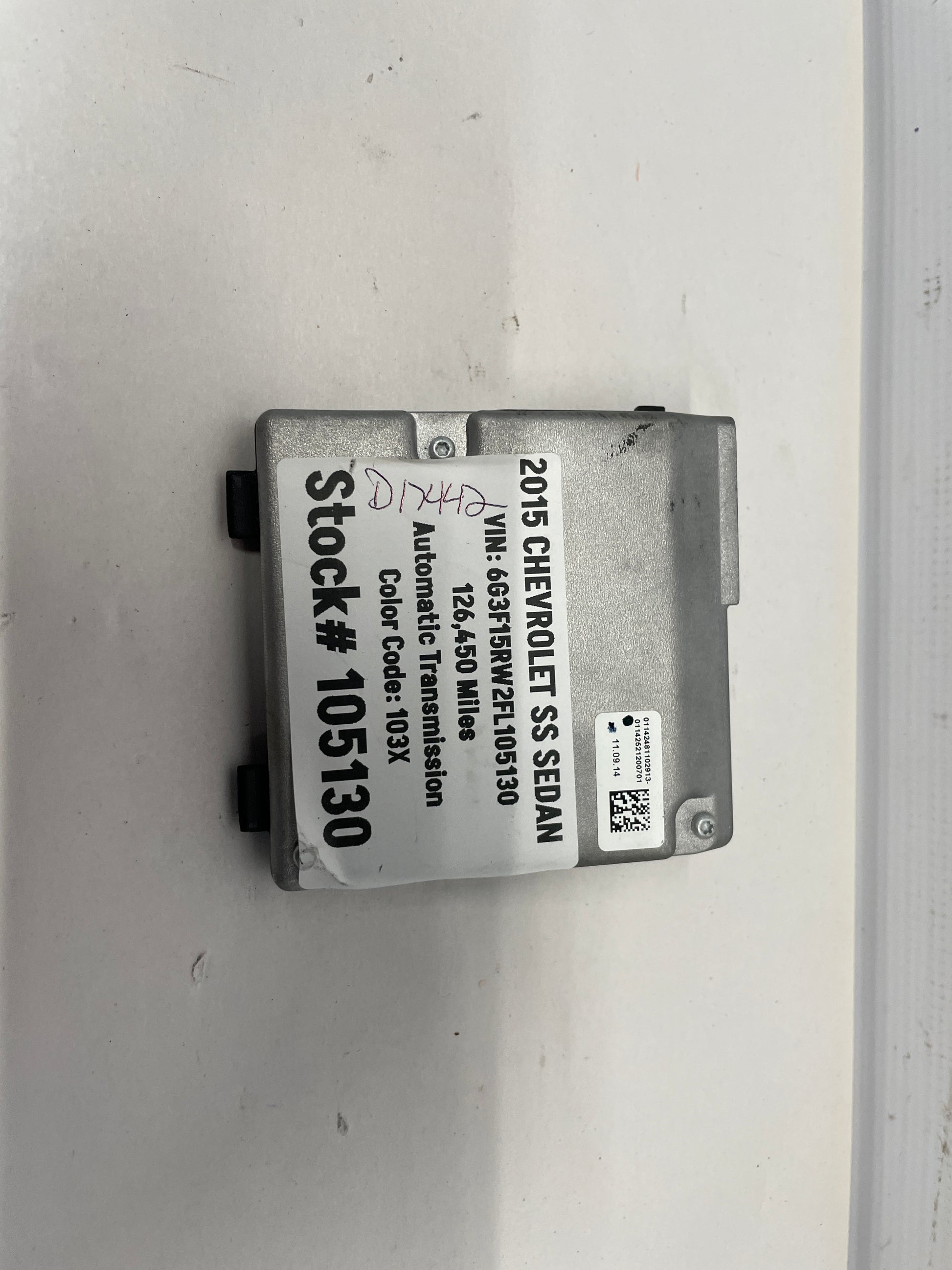 2015 Chevy SS Sedan Lane Departure Camera Module System OEM - Day's Parts Yard