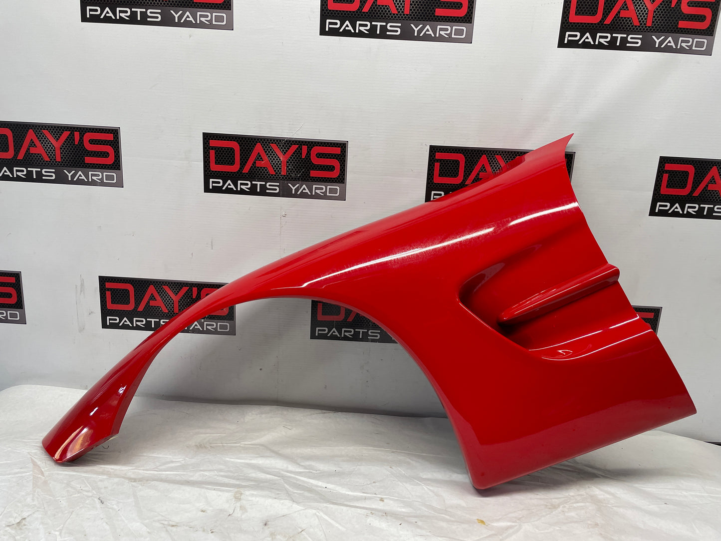 1999 Chevy C5 Corvette LH Driver Front Fender Red OEM - Day's Parts Yard