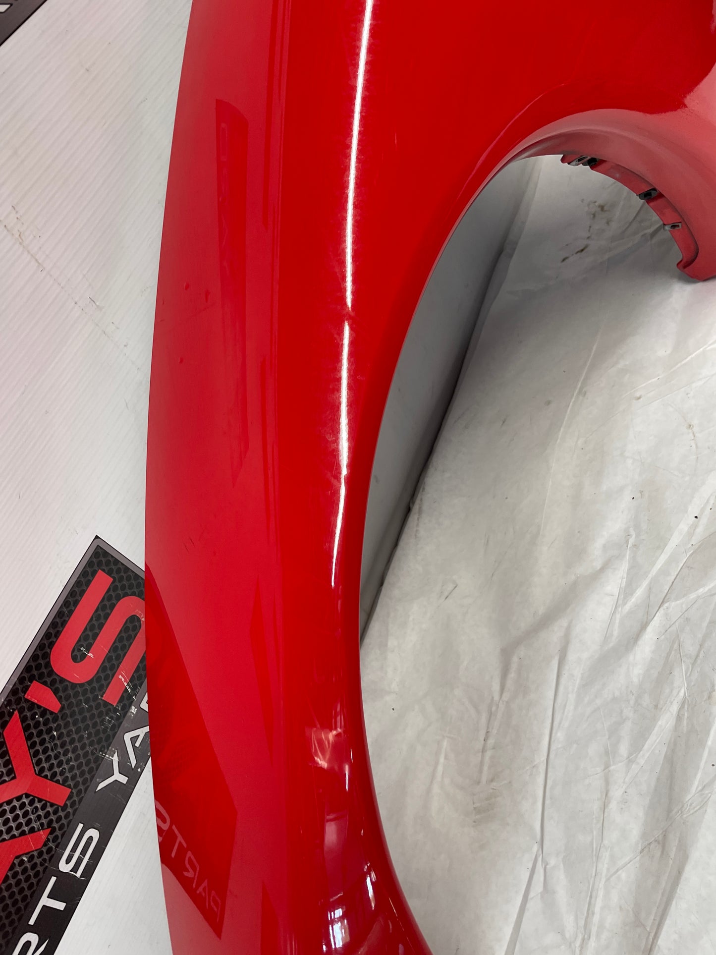 1999 Chevy C5 Corvette LH Driver Front Fender Red OEM - Day's Parts Yard