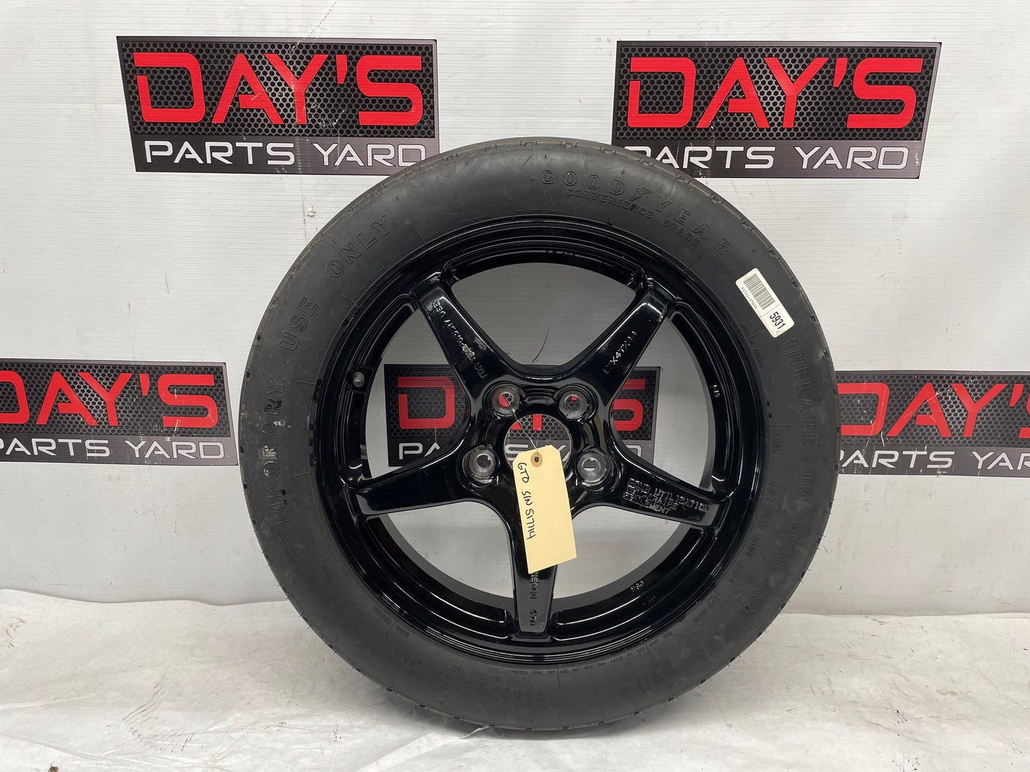 2006 Pontiac GTO Compact Spare Wheel & Tire OEM