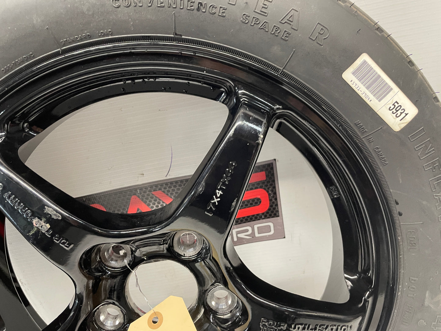 2006 Pontiac GTO Compact Spare Wheel & Tire OEM