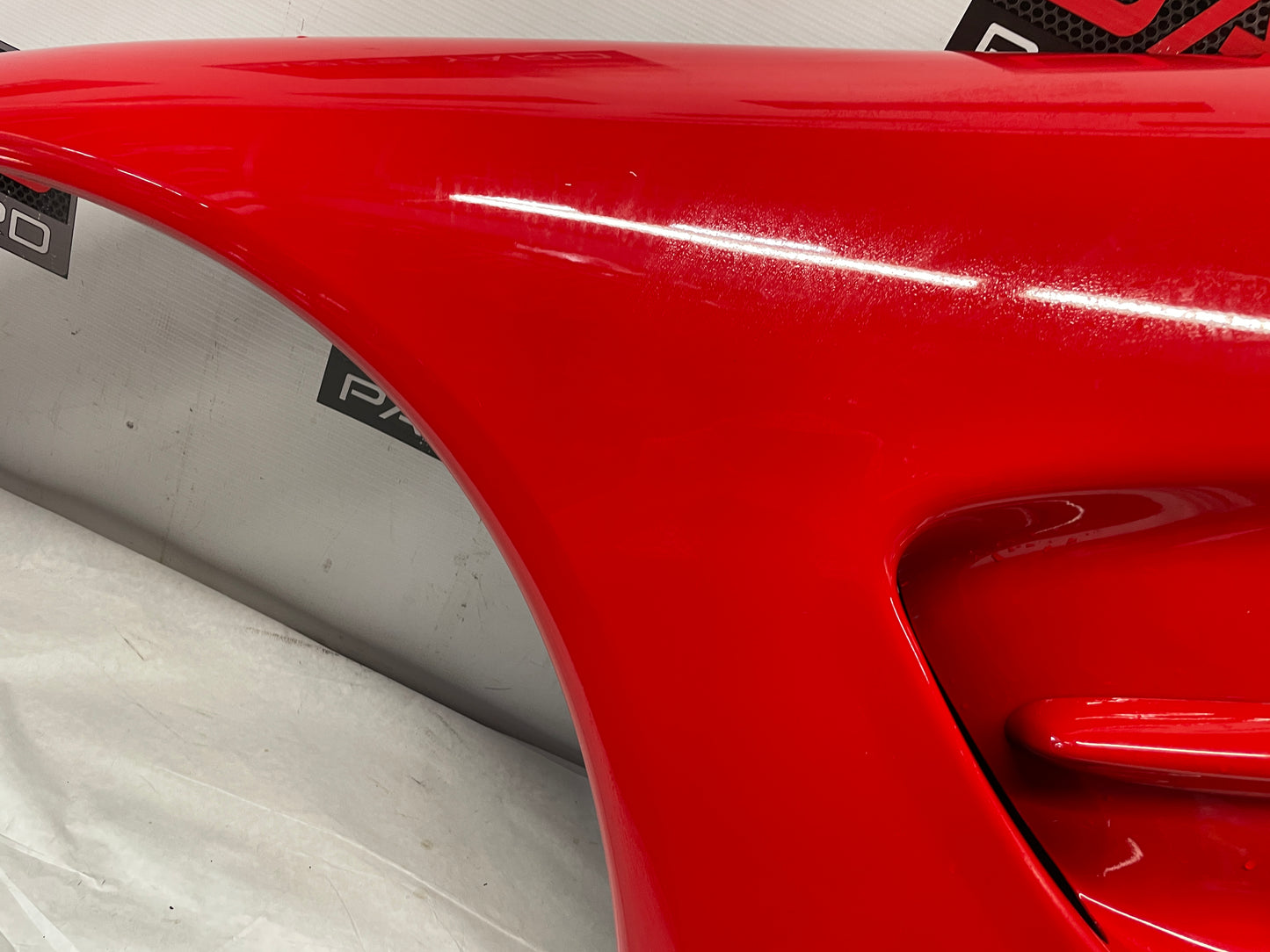 1999 Chevy C5 Corvette LH Driver Front Fender Red OEM - Day's Parts Yard