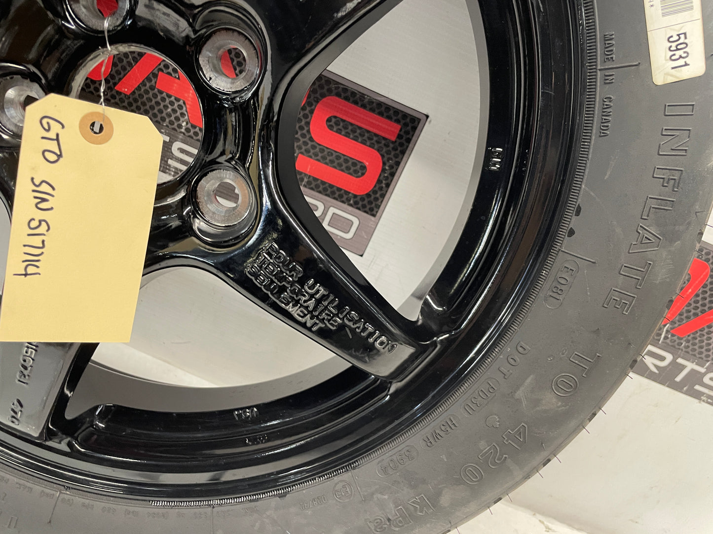 2006 Pontiac GTO Compact Spare Wheel & Tire OEM