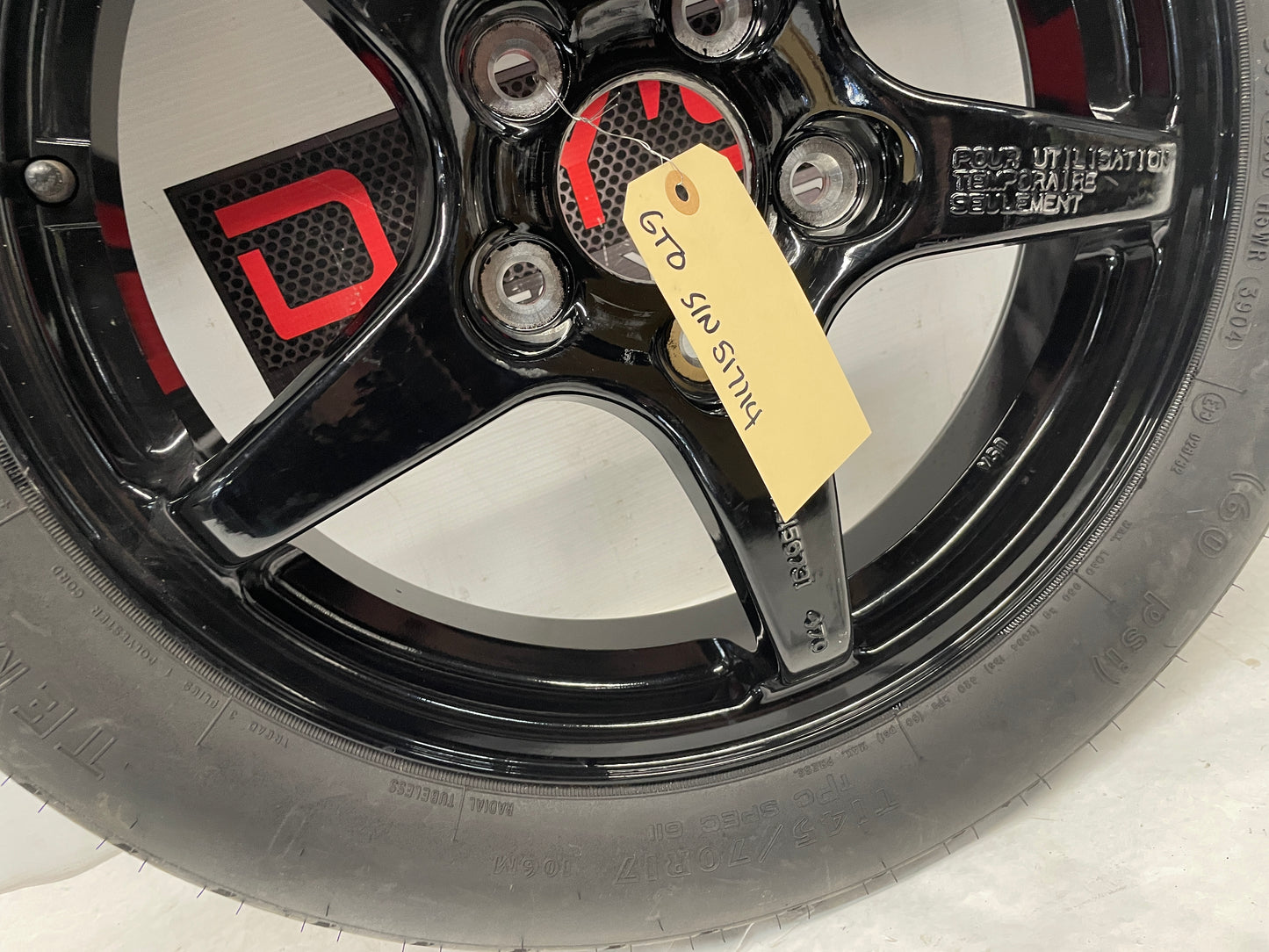 2006 Pontiac GTO Compact Spare Wheel & Tire OEM