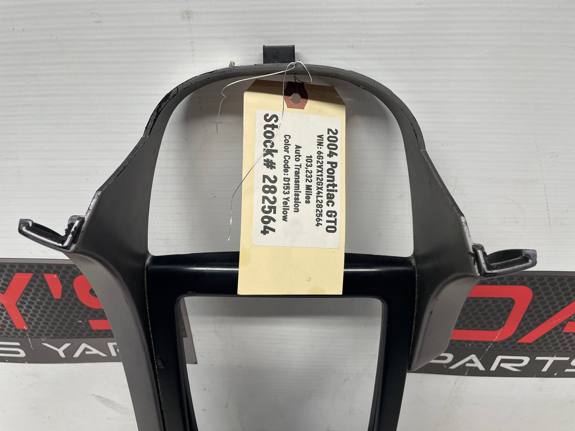 2004 Pontiac GTO Center Console Shifter Bezel Trim Window Switches OEM - Day's Parts Yard