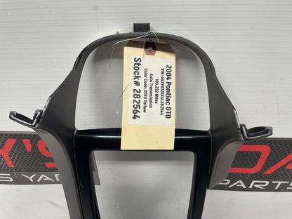 2004 Pontiac GTO Center Console Shifter Bezel Trim Window Switches OEM - Day's Parts Yard