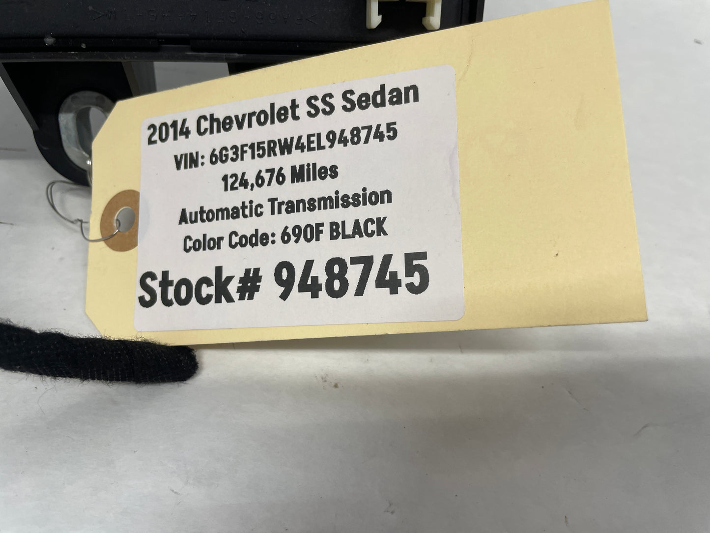 2014 Chevy SS Sedan Rear Fuse Relay Wiring Harness Junction Box Block OEM