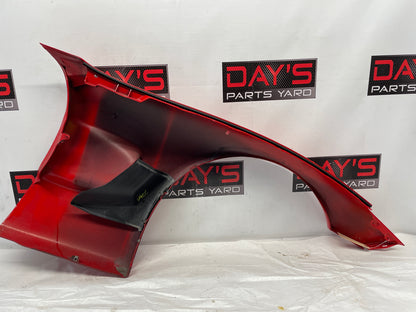 1999 Chevy C5 Corvette LH Driver Front Fender Red OEM - Day's Parts Yard