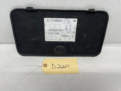 2014 Chevy SS Sedan Battery Stowage Access Hole Door Felt Trim Cover OEM