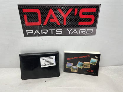 1999 Chevy Camaro Z28 Owners Manual Book Booklet OEM - Day's Parts Yard