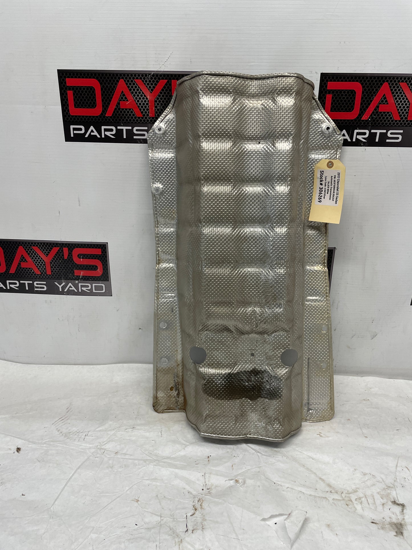 2017 Chevy SS Sedan Transmission Tunnel Exhaust Heat Shield OEM