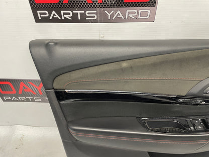 2017 Chevy SS Sedan LH Driver Front Interior Door Panel Trim OEM