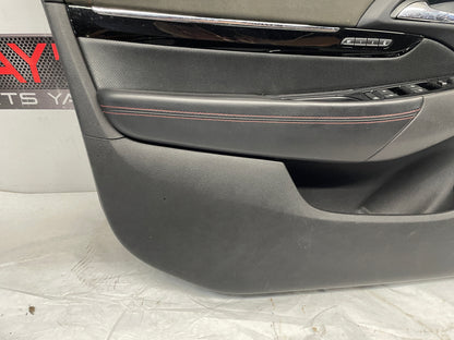2017 Chevy SS Sedan LH Driver Front Interior Door Panel Trim OEM