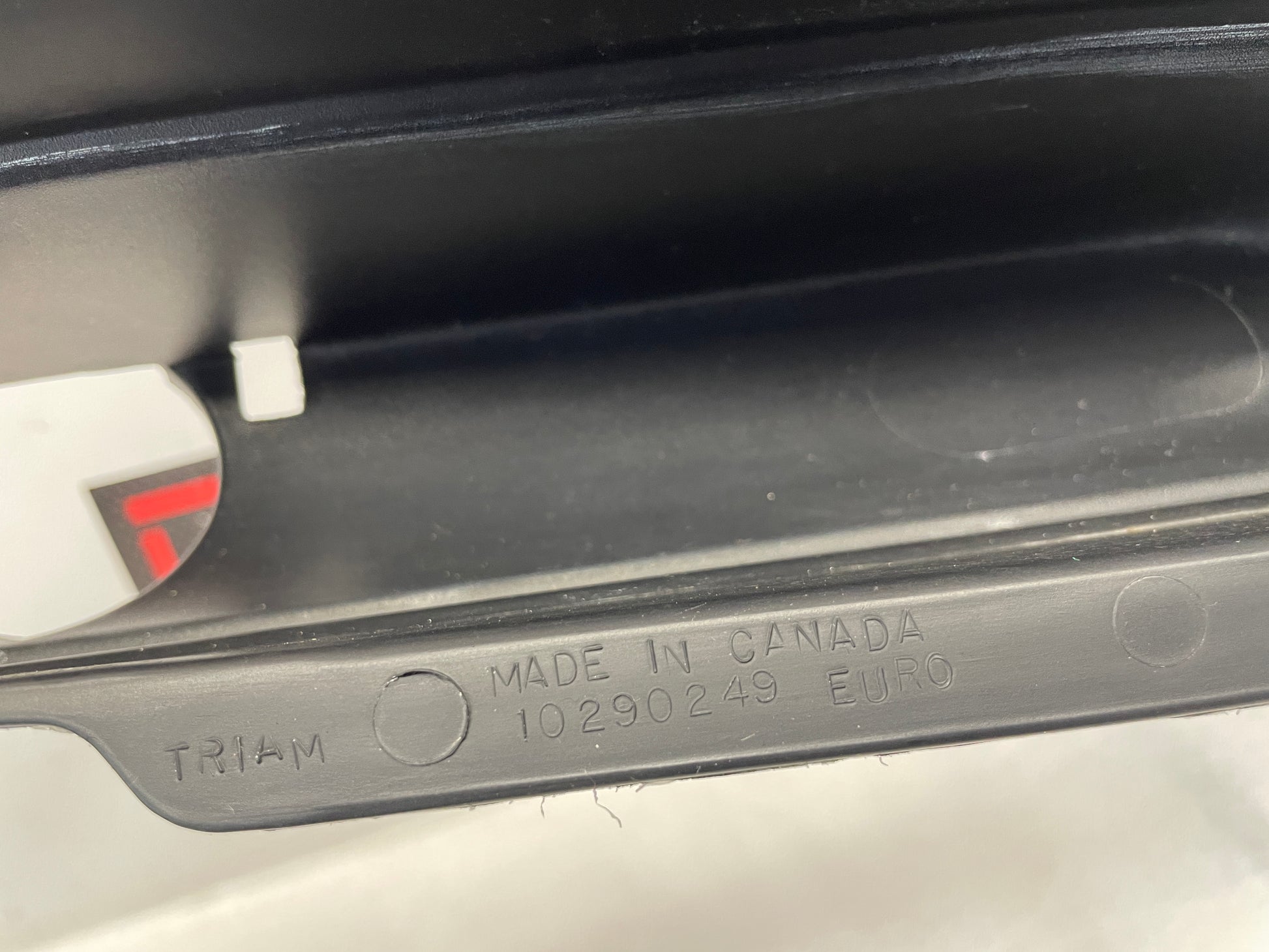 1999 Chevy C5 Corvette RH Passenger Fog Light Deflector Bezel OEM - Day's Parts Yard