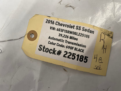 2016 Chevy SS Sedan RH Passenger Rear Suspension Control Trailing Arm Set OEM - Day's Parts Yard