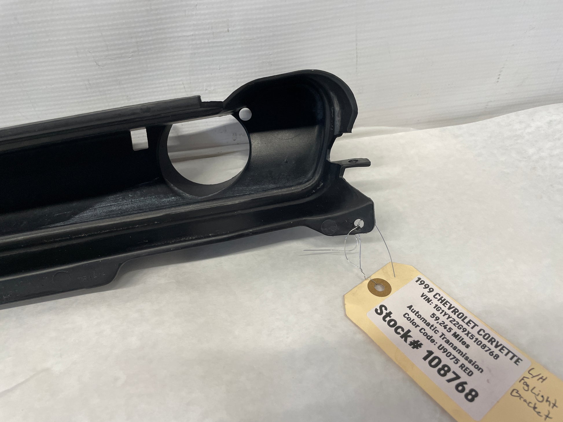 1999 Chevy C5 Corvette LH Driver Fog Light Deflector Bezel OEM - Day's Parts Yard