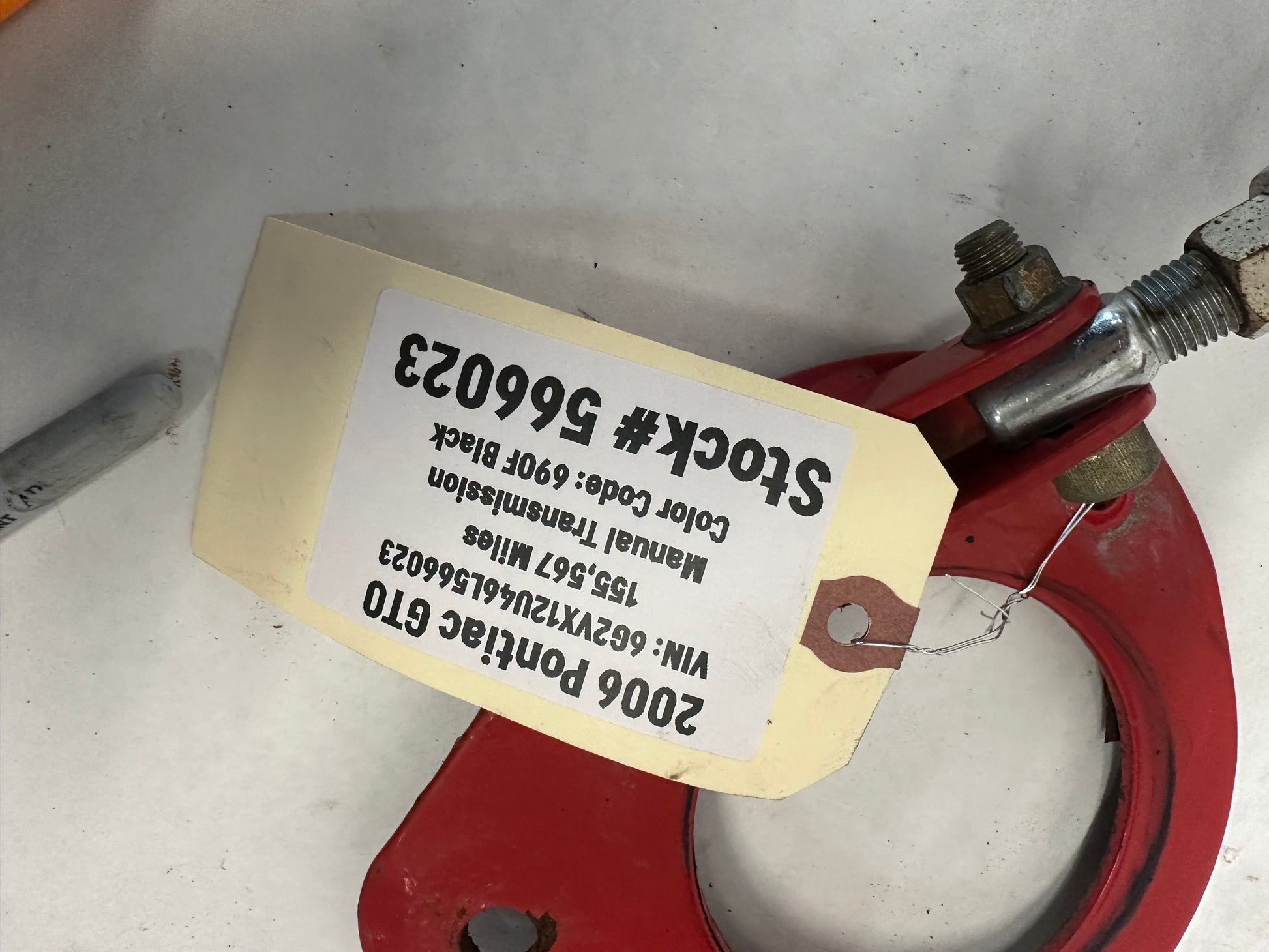 2006 Pontiac GTO Front Sway Bar Aftermarket Sport Ryder Suspension - Day's Parts Yard