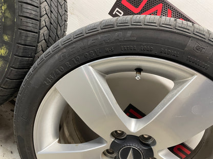 2009 Pontiac G8 GT Factory 19x8 OEM Wheels & Tires