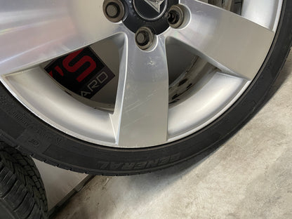 2009 Pontiac G8 GT Factory 19x8 OEM Wheels & Tires