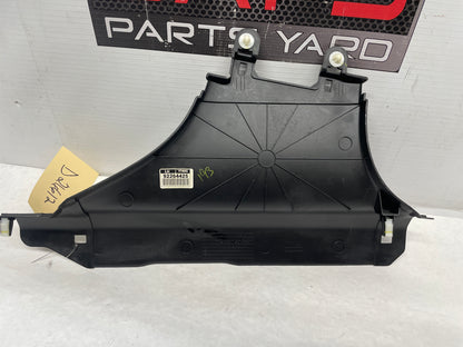 2014 Chevy SS Sedan LH Driver Lower B Pillar Carpet Retainer Trim Panel OEM