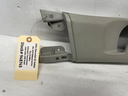 2014 Chevy SS Sedan RH Passenger Interior Center B Pillar Seat Belt Trim Panel OEM