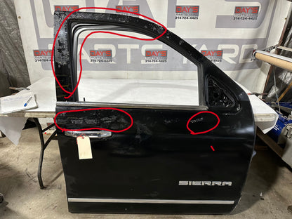 2018 GMC Sierra 1500 SLT Front RH Passenger Complete Door OEM