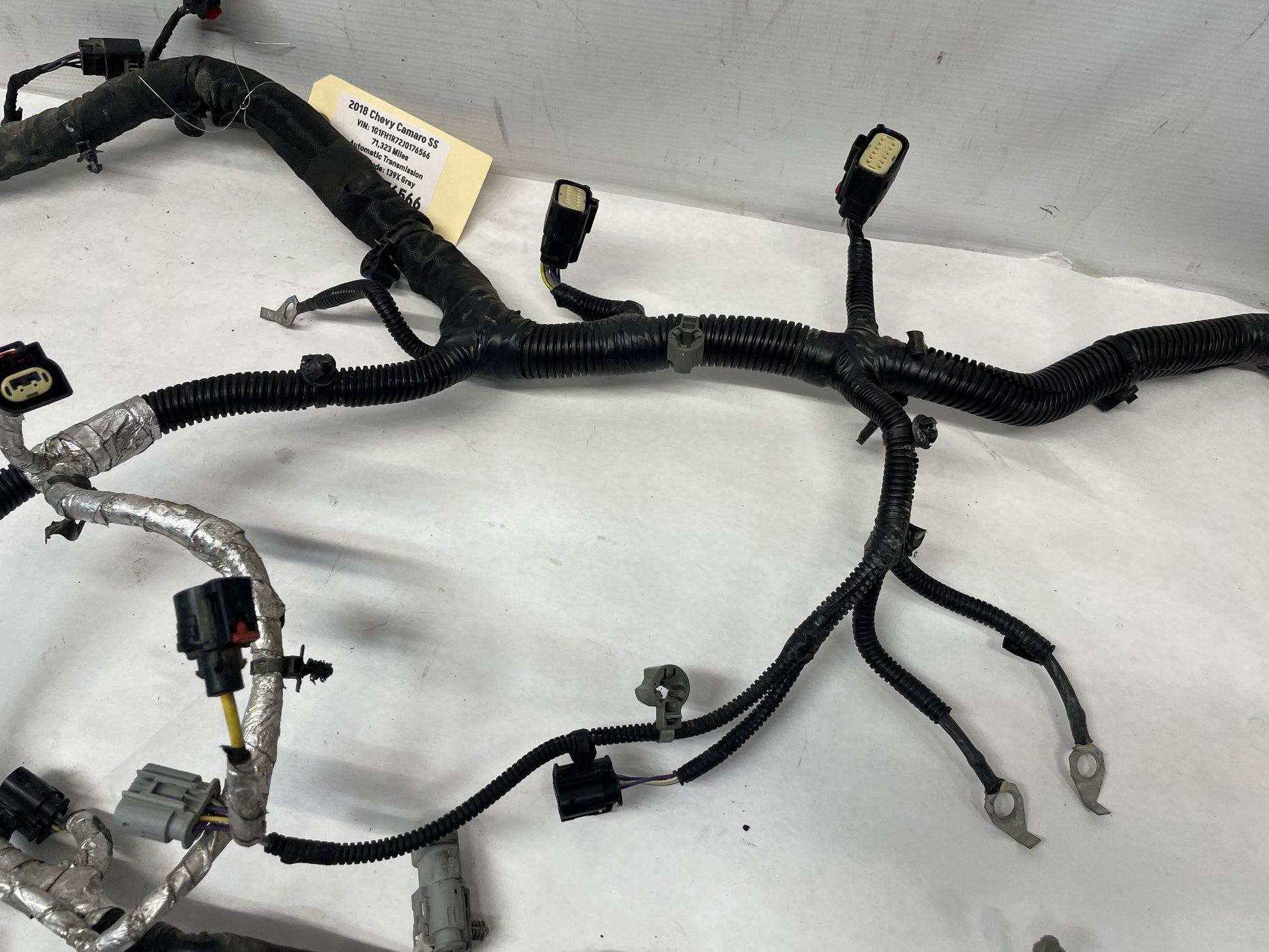 2018 Chevy Camaro SS Engine Motor Auto Transmission Wire Wiring Harness OEM - Day's Parts Yard
