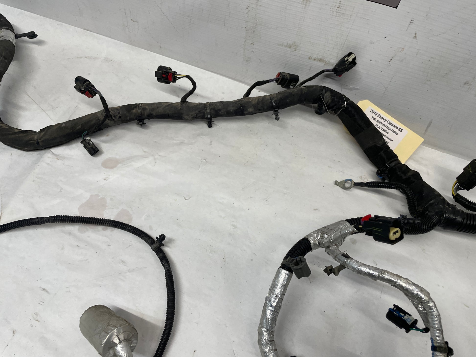 2018 Chevy Camaro SS Engine Motor Auto Transmission Wire Wiring Harness OEM - Day's Parts Yard