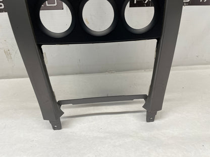 2005 Pontiac GTO Center Dash Radio HVAC Bezel Plate Panel Trim OEM - Day's Parts Yard