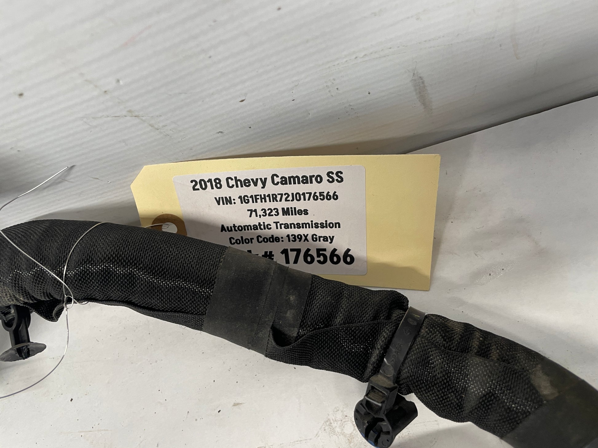 2018 Chevy Camaro SS Engine Motor Auto Transmission Wire Wiring Harness OEM - Day's Parts Yard