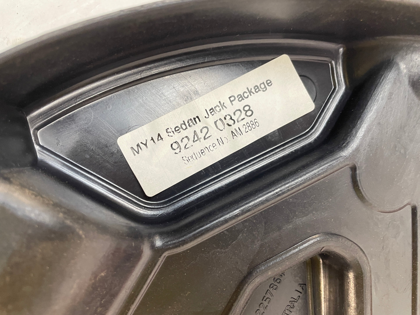 2015 Chevy SS Sedan Spare Wheel Tire Jack Package Tool Kit OEM