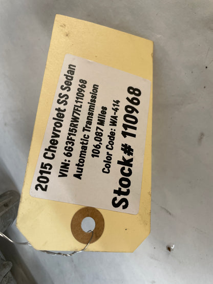 2015 Chevy SS Sedan AC A/C Air Conditioner Compressor w/ Hardware OEM