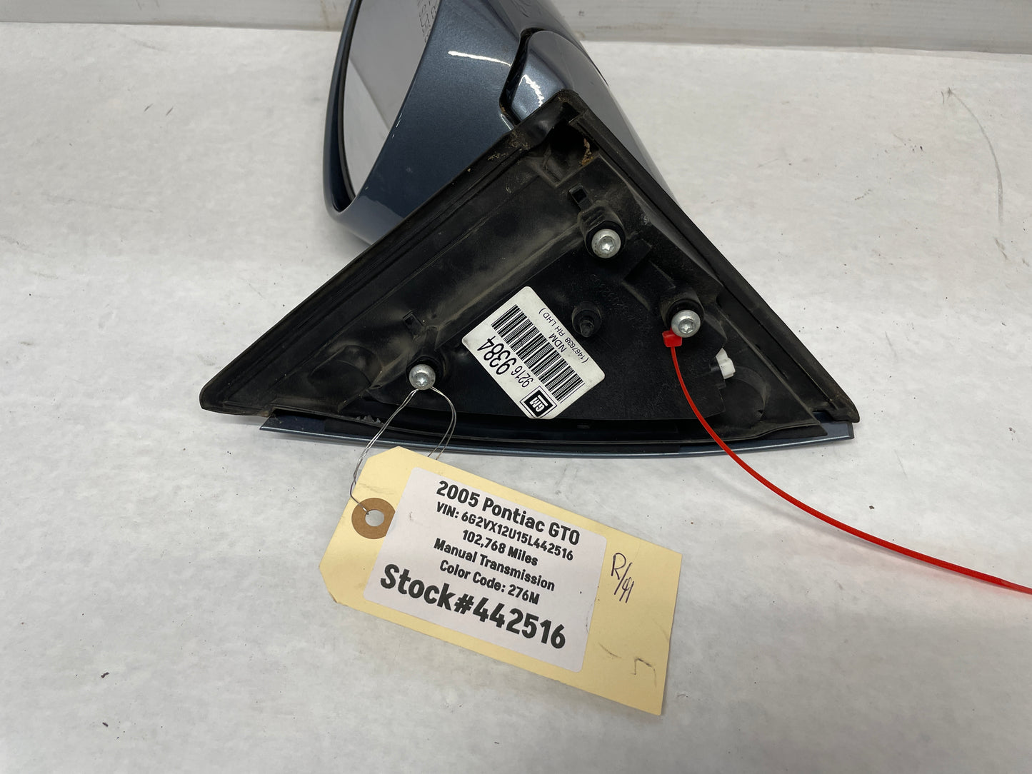 2005 Pontiac GTO RH Passenger Exterior Outside Mirror OEM - Day's Parts Yard