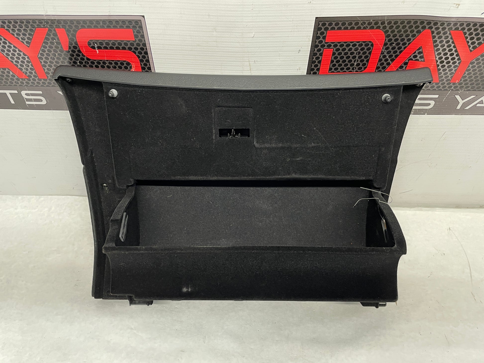 2005 Pontiac GTO Glove Box Assembly Compartment Black Suede OEM OEM - Day's Parts Yard