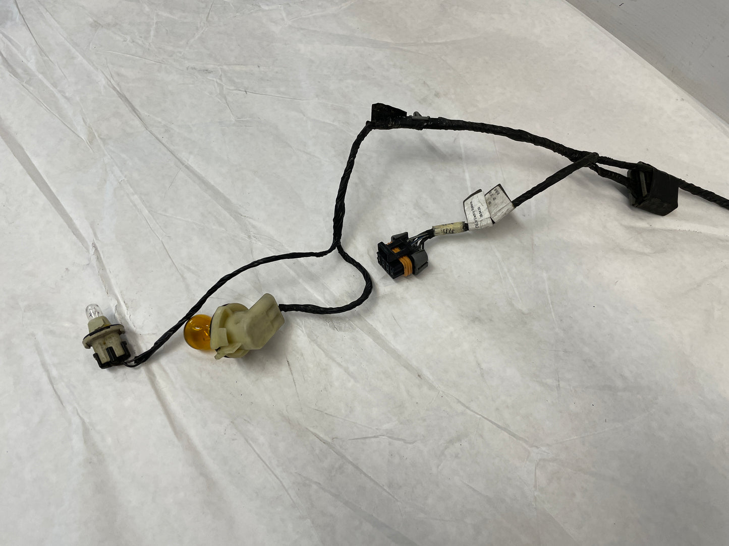 1999 Chevy C5 Corvette Rear Bumper Tail Light Lamp Wire Wiring Harness OEM - Day's Parts Yard