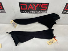 2005 Pontiac GTO RH & LH Console Interior Black Suede Trim Panels OEM - Day's Parts Yard